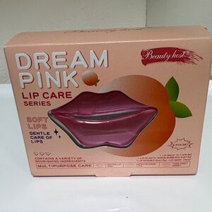 Beauty Host Dream Pink Lip Care Series – 5-Piece Lip Mask & Balm Set